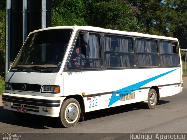 Ônibus Particulares 223 na cidade de Conselheiro Lafaiete, Minas Gerais, Brasil, por Rodrigo  Aparecido. ID da foto: 4933751.