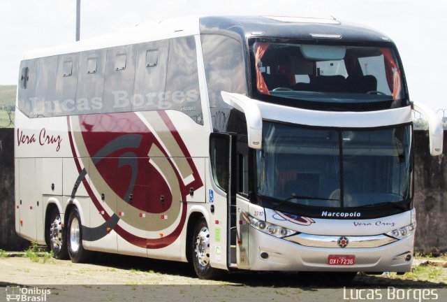 Vera Cruz Transporte e Turismo 2310 na cidade de Araxá, Minas Gerais, Brasil, por Lucas Borges . Número da foto: #4936611.