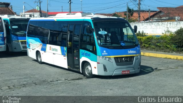 Guaiúba Transportes 151011 na cidade de São Vicente, São Paulo, Brasil, por Carlos Eduardo. Número da foto: #4935910.