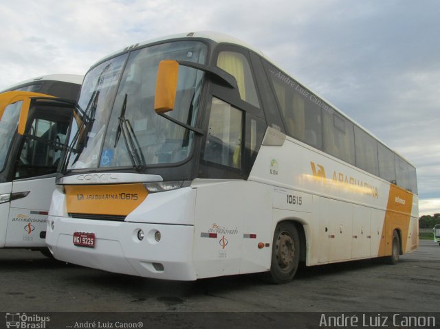 Viação Araguarina 10615 na cidade de Goiânia, Goiás, Brasil, por André Luiz Canon. Número da foto: #4935758.