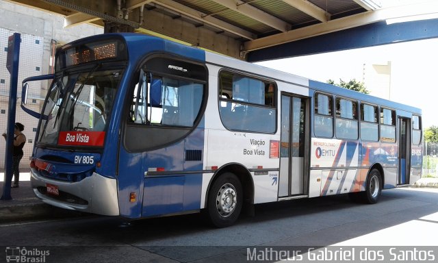 Viação Boa Vista BV-805 na cidade de Campinas, São Paulo, Brasil, por Matheus Gabriel dos Santos. ID da foto: 4936837.