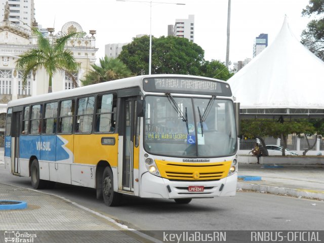 Via Sul TransFlor 5085 na cidade de Natal, Rio Grande do Norte, Brasil, por Keylla Pinto. ID da foto: 4936749.