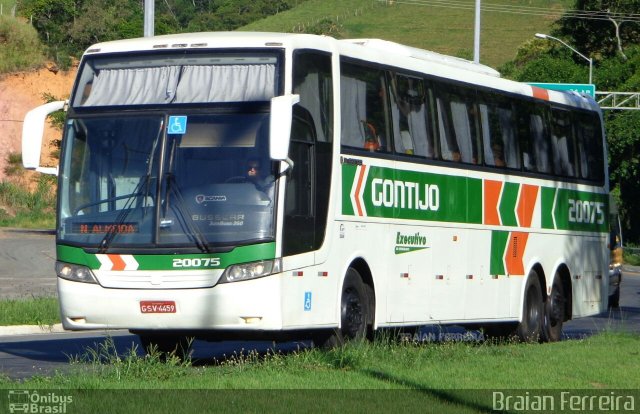 Empresa Gontijo de Transportes 20075 na cidade de Viana, Espírito Santo, Brasil, por Braian Ferreira. ID da foto: 4936149.