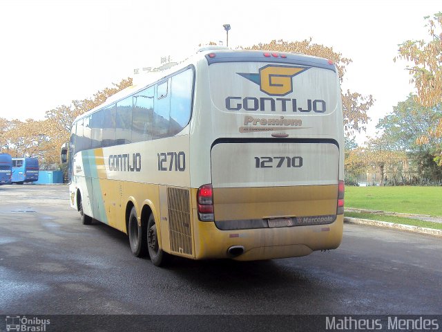 Empresa Gontijo de Transportes 12710 na cidade de Vitória, Espírito Santo, Brasil, por Matheus Mendes. ID da foto: 4938892.