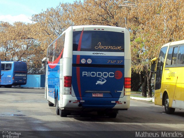 Viação Riodoce 71237 na cidade de Vitória, Espírito Santo, Brasil, por Matheus Mendes. ID da foto: 4938864.