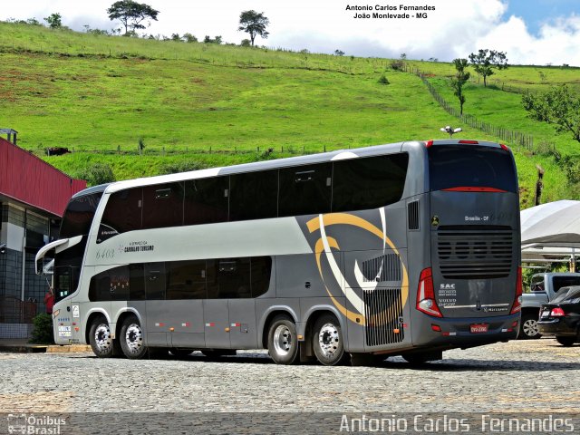 Expresso Vila Rica 6403 na cidade de João Monlevade, Minas Gerais, Brasil, por Antonio Carlos Fernandes. Número da foto: #4938454.