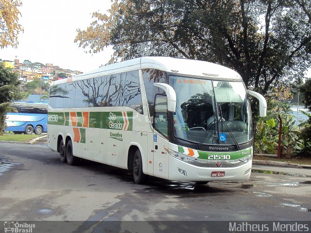 Cia. São Geraldo de Viação 21530 na cidade de Vitória, Espírito Santo, Brasil, por Matheus Mendes. ID da foto: 4938896.