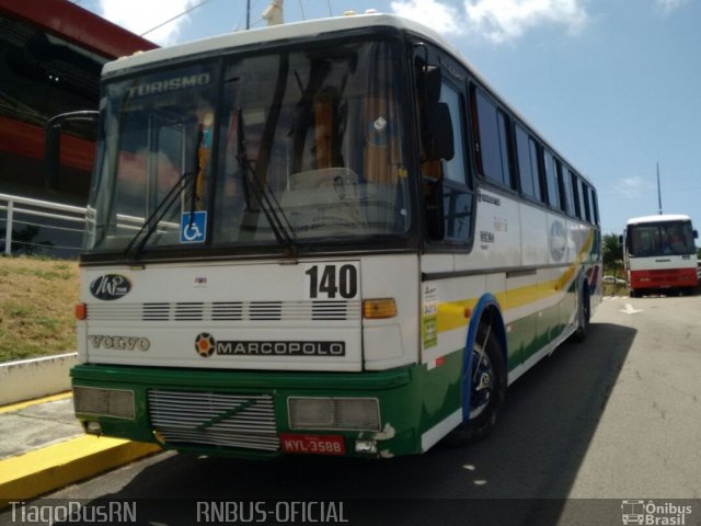 Transportes MP Tur 140 na cidade de Natal, Rio Grande do Norte, Brasil, por Tiago Gomes da Silva. Número da foto: #4938166.