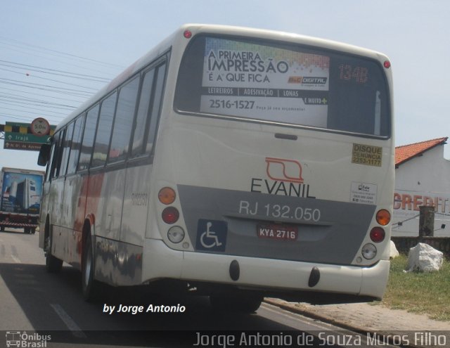 Evanil Transportes e Turismo RJ 132.050 na cidade de Rio de Janeiro, Rio de Janeiro, Brasil, por Jorge Antonio de Souza Muros Filho. Número da foto: #4937540.