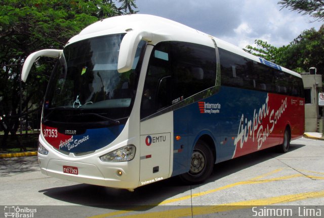 Airport Bus Service 37353 na cidade de São Paulo, São Paulo, Brasil, por Saimom  Lima. ID da foto: 4939556.