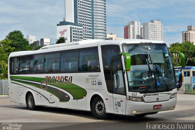 Viação Graciosa 133 na cidade de Curitiba, Paraná, Brasil, por Francisco Ivano. ID da foto: 4942079.