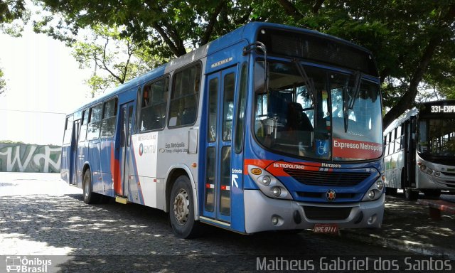 Expresso Metrópolis Transportes e Viagens MP-1164 na cidade de Indaiatuba, São Paulo, Brasil, por Matheus Gabriel dos Santos. ID da foto: 4941458.