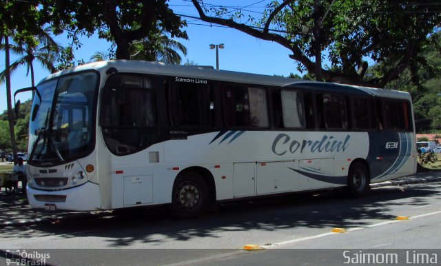 Viação Cordial Transportes e Turismo 631 na cidade de Vila Velha, Espírito Santo, Brasil, por Saimom  Lima. Número da foto: #4941731.