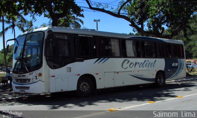 Viação Cordial Transportes e Turismo 631 na cidade de Vila Velha, Espírito Santo, Brasil, por Saimom  Lima. ID da foto: 4941731.