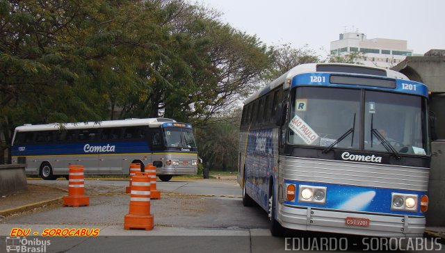 Viação Cometa 1201 na cidade de São Paulo, São Paulo, Brasil, por EDUARDO - SOROCABUS. ID da foto: 4940625.