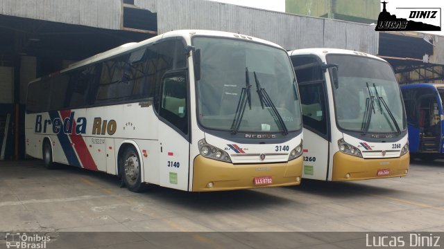 Breda Rio 3140 na cidade de Rio de Janeiro, Rio de Janeiro, Brasil, por Lucas Diniz. Número da foto: #4940135.