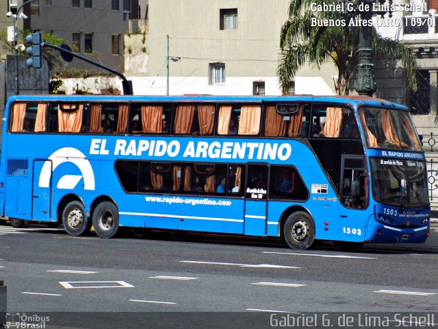El Rapido Argentino 1503 na cidade de Ciudad Autónoma de Buenos Aires, Argentina, por Gabriel Giacomin de Lima. Número da foto: #4941830.