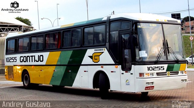 Empresa Gontijo de Transportes 10255 na cidade de Belo Horizonte, Minas Gerais, Brasil, por Andrey Gustavo. ID da foto: 4943148.