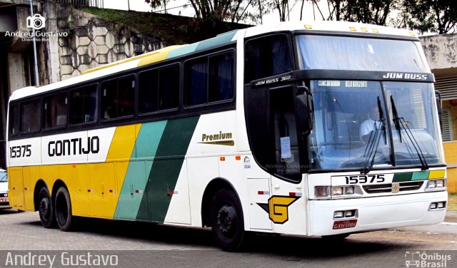 Empresa Gontijo de Transportes 15375 na cidade de Belo Horizonte, Minas Gerais, Brasil, por Andrey Gustavo. ID da foto: 4943132.