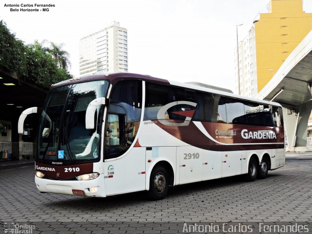 Expresso Gardenia 2910 na cidade de Belo Horizonte, Minas Gerais, Brasil, por Antonio Carlos Fernandes. Número da foto: #4943023.