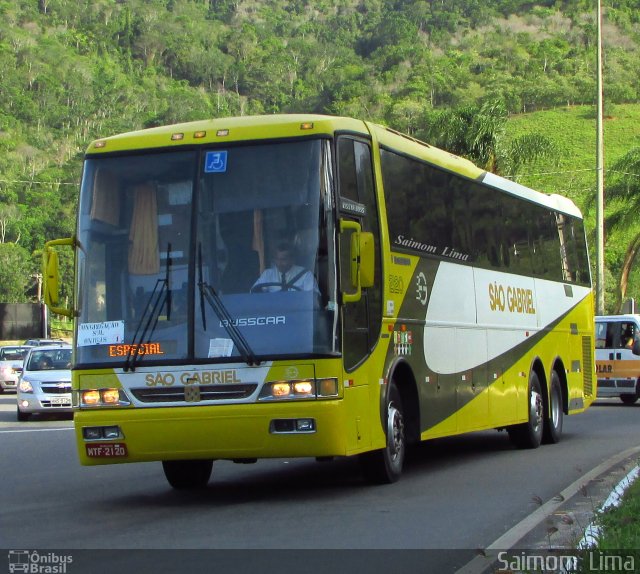 Viação São Gabriel 2120 na cidade de Viana, Espírito Santo, Brasil, por Saimom  Lima. ID da foto: 4944081.