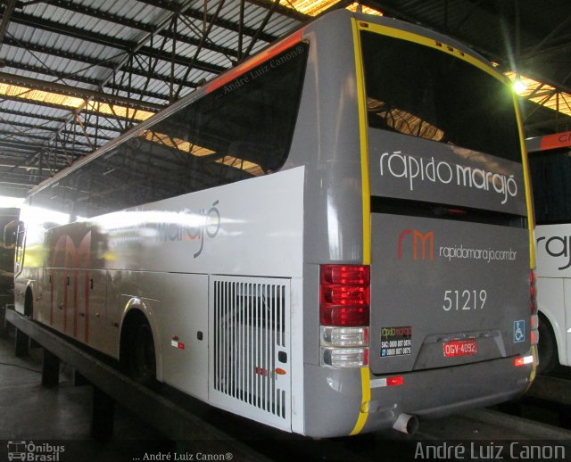Rápido Marajó 51219 na cidade de Goiânia, Goiás, Brasil, por André Luiz Canon. Número da foto: #4944349.