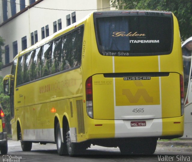 Viação Itapemirim 45615 na cidade de Rio de Janeiro, Rio de Janeiro, Brasil, por Valter Silva. Número da foto: #4943201.