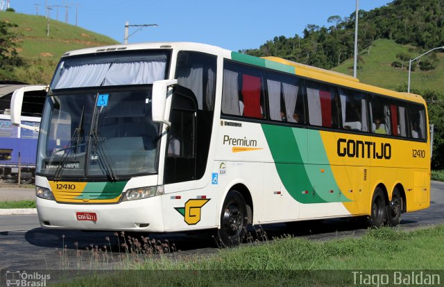 Empresa Gontijo de Transportes 12410 na cidade de Viana, Espírito Santo, Brasil, por Tiago Baldan. ID da foto: 4883317.