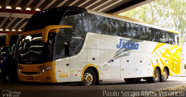 Viação Juína 1601 na cidade de Cuiabá, Mato Grosso, Brasil, por Paulo Sergio Alves Venancio. Número da foto: #4881989.
