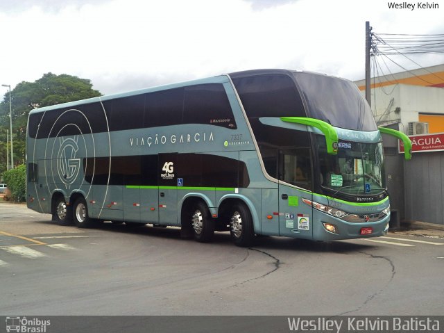 Viação Garcia 7337 na cidade de Sorocaba, São Paulo, Brasil, por Weslley Kelvin Batista. ID da foto: 4881745.