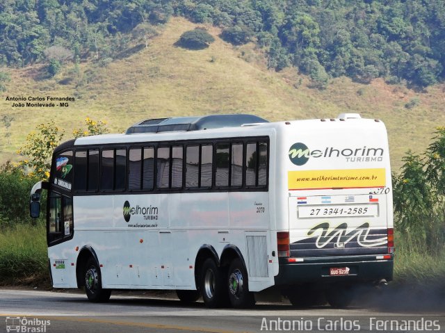 Melhorim Turismo 2070 na cidade de João Monlevade, Minas Gerais, Brasil, por Antonio Carlos Fernandes. ID da foto: 4945449.