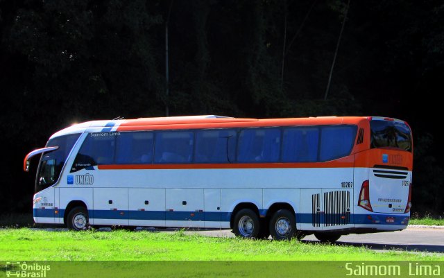 Expresso União 10267 na cidade de Viana, Espírito Santo, Brasil, por Saimom  Lima. Número da foto: #4946302.