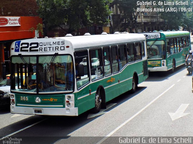 Linea 22 365 na cidade de Ciudad Autónoma de Buenos Aires, Argentina, por Gabriel Giacomin de Lima. ID da foto: 4946196.