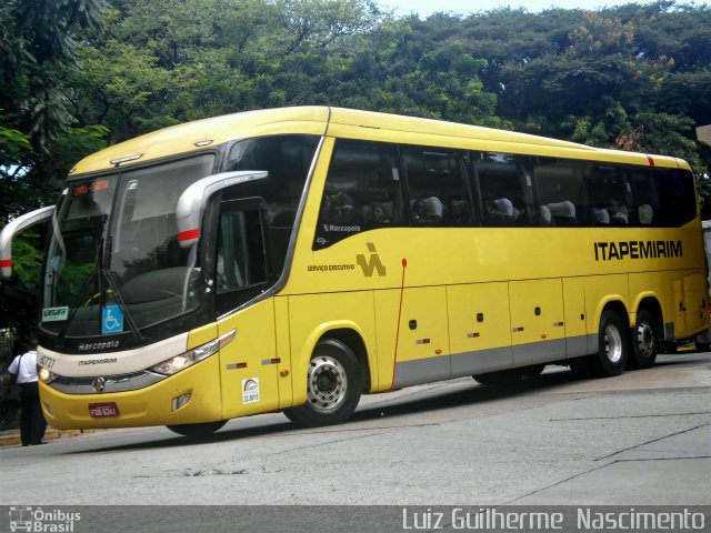 Viação Itapemirim 60727 na cidade de São Paulo, São Paulo, Brasil, por Luiz Guilherme  Nascimento. ID da foto: 4948682.