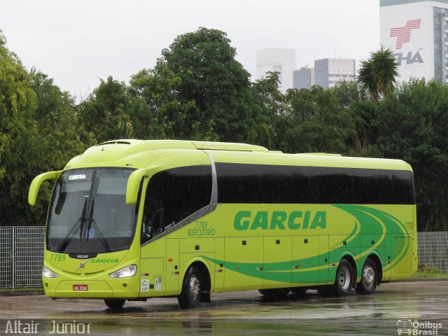 Viação Garcia 7789 na cidade de Curitiba, Paraná, Brasil, por Altair Júnior. Número da foto: #4947625.