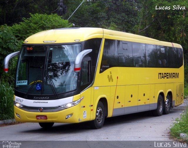 Viação Itapemirim 60767 na cidade de Recife, Pernambuco, Brasil, por Lucas Silva. Número da foto: #4948766.