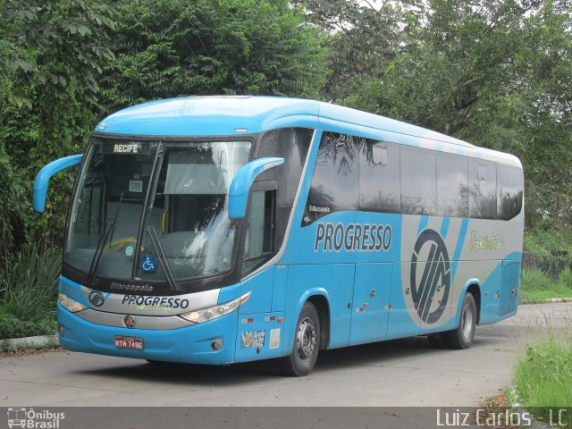 Auto Viação Progresso 6270 na cidade de Recife, Pernambuco, Brasil, por Luiz Carlos de Santana. Número da foto: #4948376.