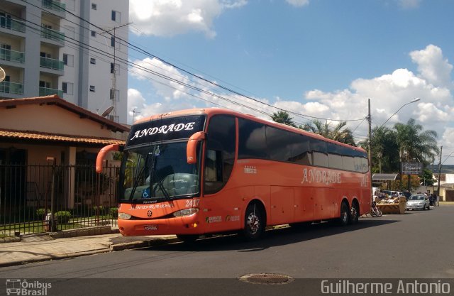 Andrade Turismo 2417 na cidade de Araxá, Minas Gerais, Brasil, por Guilherme Antonio. ID da foto: 4948116.