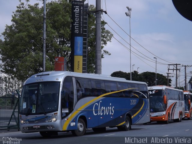 Viação Clewis 21207 na cidade de São Paulo, São Paulo, Brasil, por Michael Alberto Vieira. Número da foto: #4947310.
