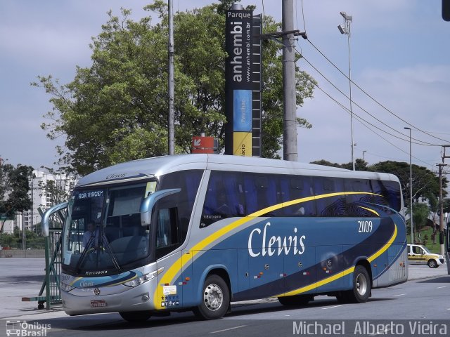 Viação Clewis 21109 na cidade de São Paulo, São Paulo, Brasil, por Michael  Alberto Vieira. Número da foto: #4947300.