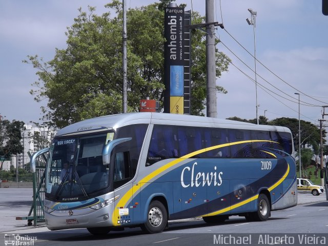 Viação Clewis 21109 na cidade de São Paulo, São Paulo, Brasil, por Michael  Alberto Vieira. ID da foto: 4947300.