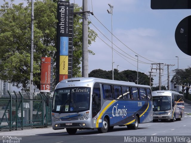 Viação Clewis 21205 na cidade de São Paulo, São Paulo, Brasil, por Michael  Alberto Vieira. Número da foto: #4947305.