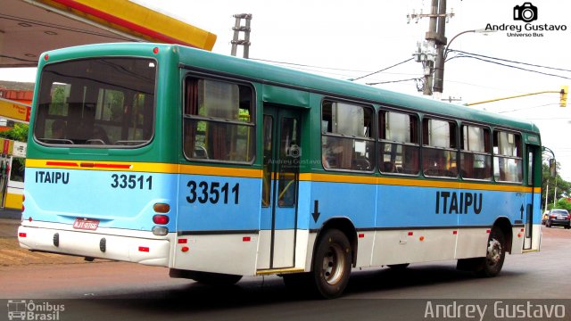 Viação Itaipu 33511 na cidade de , por Andrey Gustavo. Número da foto: #4947571.
