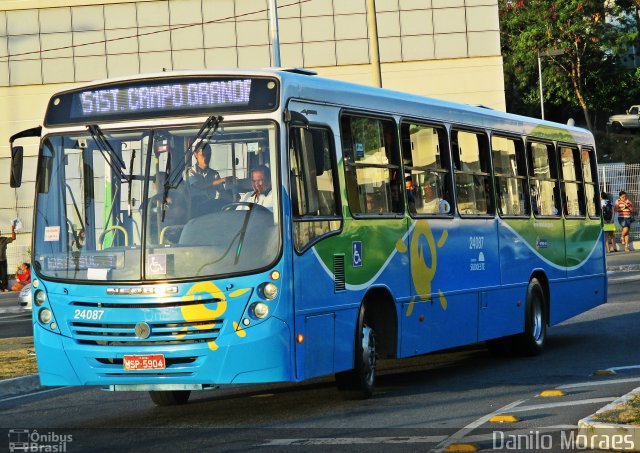 Unimar Transportes 24087 na cidade de Cariacica, Espírito Santo, Brasil, por Danilo Moraes. ID da foto: 4947257.