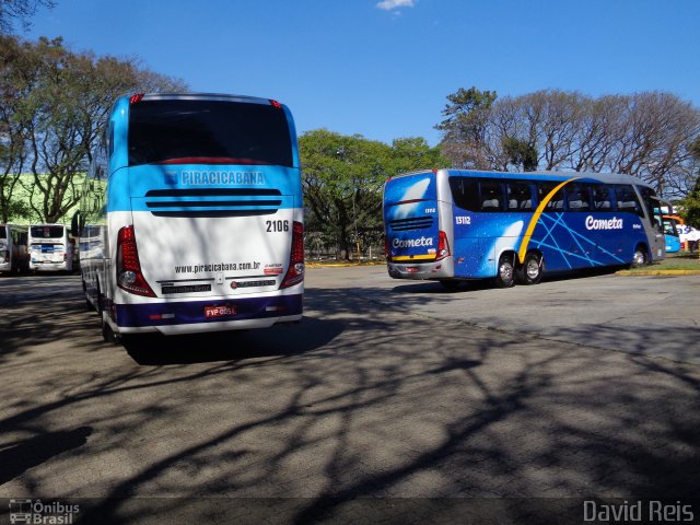 Viação Piracicabana 2106 na cidade de São Paulo, São Paulo, Brasil, por David Reis. Número da foto: #4946865.