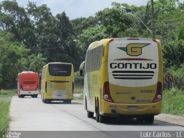Empresa Gontijo de Transportes 18180 na cidade de Recife, Pernambuco, Brasil, por Luiz Carlos de Santana. Número da foto: #4948260.