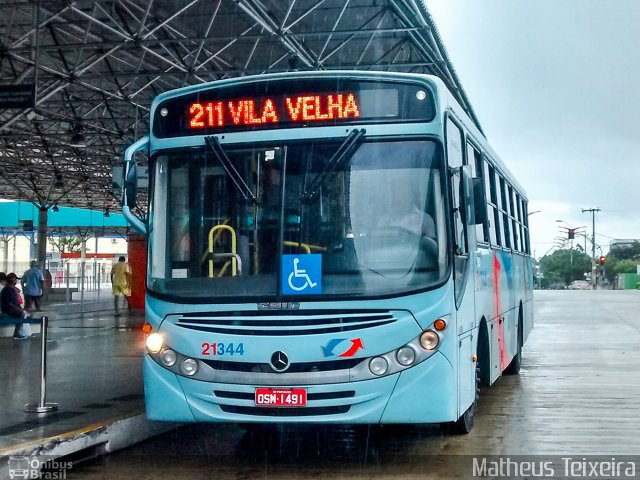 Aliança Transportes Urbanos 21344 na cidade de Fortaleza, Ceará, Brasil, por Matheus Lima Teixeira. ID da foto: 4884172.