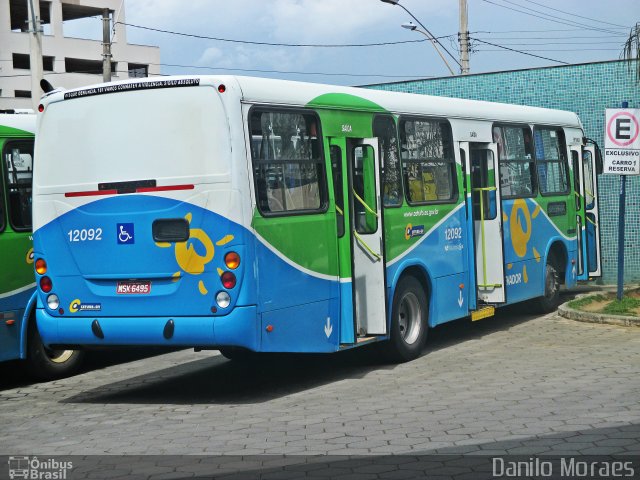 Viação Praia Sol 12092 na cidade de Vila Velha, Espírito Santo, Brasil, por Danilo Moraes. Número da foto: #4883714.