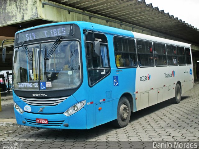 Metropolitana Transportes e Serviços 11077 na cidade de Vila Velha, Espírito Santo, Brasil, por Danilo Moraes. ID da foto: 4883719.