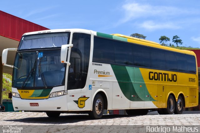 Empresa Gontijo de Transportes 11785 na cidade de João Monlevade, Minas Gerais, Brasil, por Rodrigo Matheus. Número da foto: #4885925.